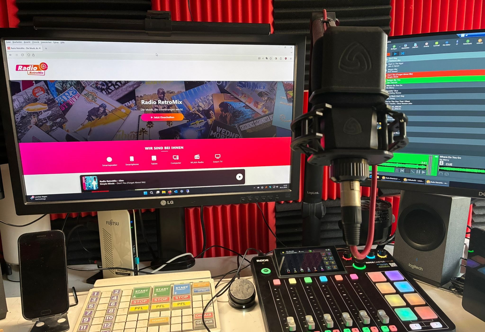 Radio RetroMix Radiostudio